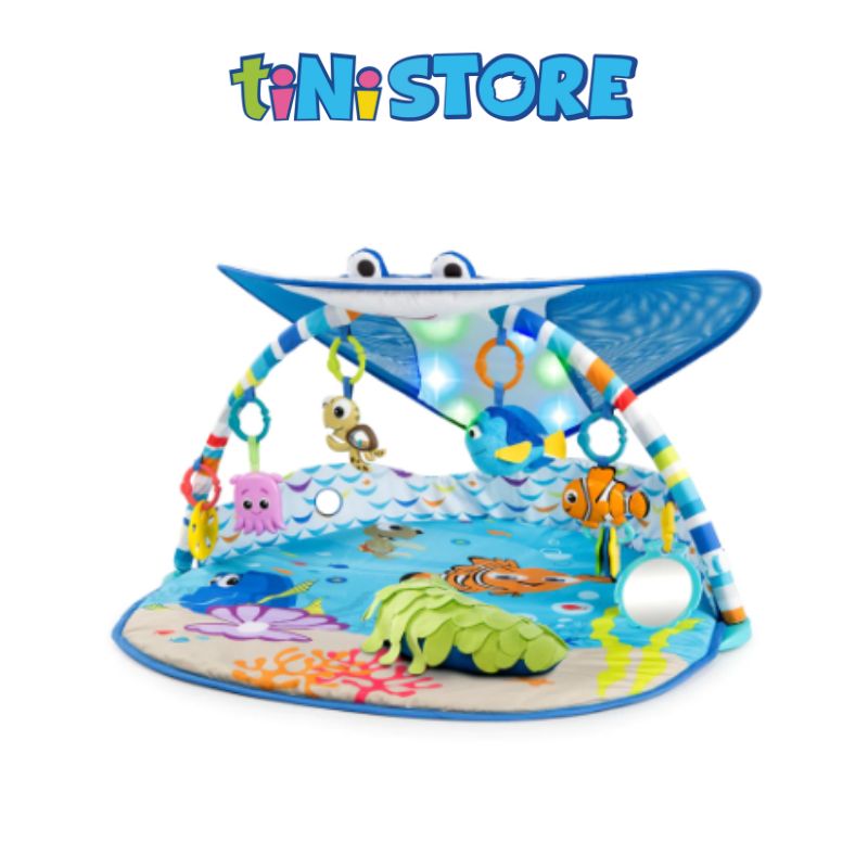 TiNiStore-Thảm nằm chơi có đèn và nhạc hình Finding Nemo Disney Baby 11095