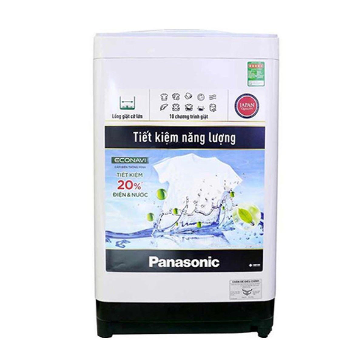 MÁY GIẶT PANASONIC 8KG NA-F80VG9HRV - HÀNG CHÍNH HÃNG + TẶNG BÌNH ĐUN SIÊU TỐC