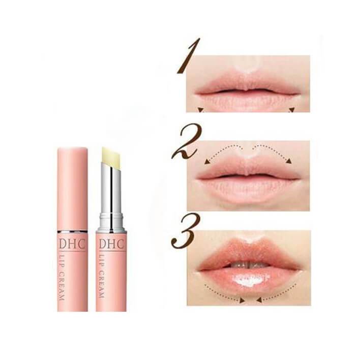 Son dưỡng môi mềm mọng DHC Lip Cream Nhật dưỡng môi khô, làm mặt nạ ngủ cho môi và son lót - OZ Slim Store