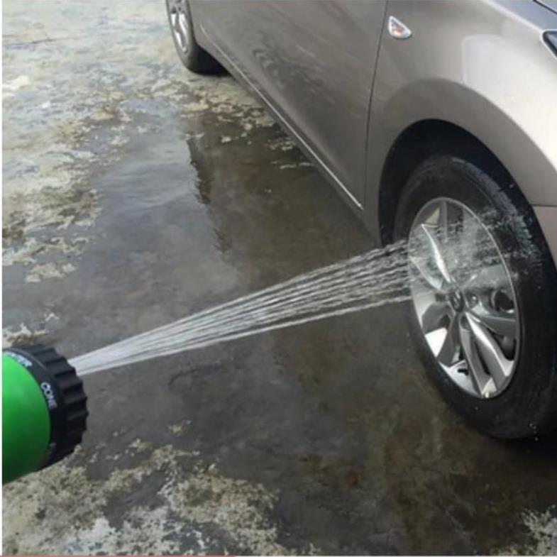 Vòi xịt rửa xe,Vòi phun nước tưới cây tăng áp thông minh 8 chế độ 815621