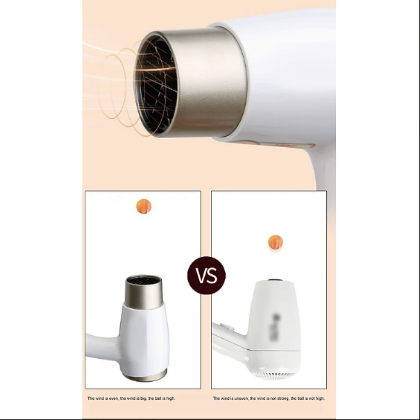 Cao cấp -Máy Sấy Tóc Treo Tường EMDQ Công Nghệ Đức 1300w