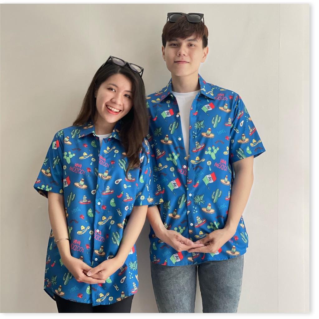 ÁO SƠ MI NAM NỮ, THIẾT KẾ HỌA TIẾT