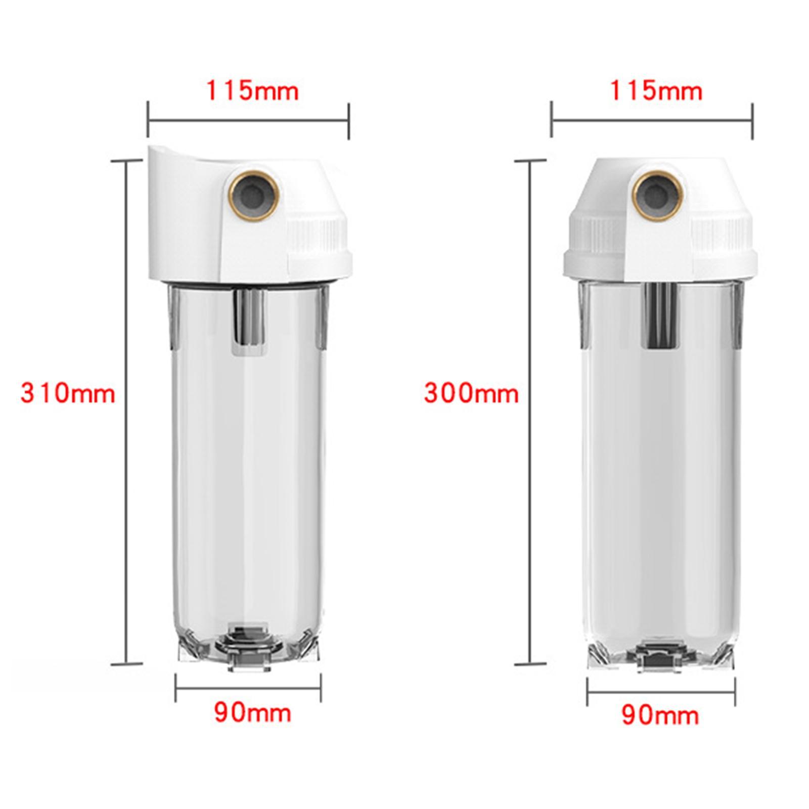 Es  Proof Bottle Filter, Replace 1/2 inch Interface Transparent  Water Filters