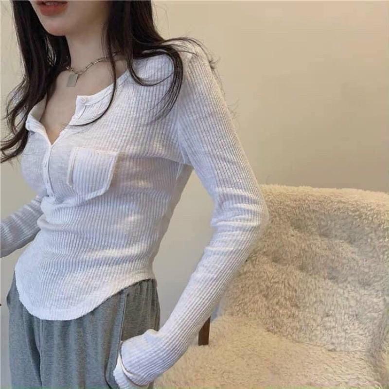 ÁO LEN TĂM CÚC ️ Form kiểu nhẹ nhàng tôn dáng siêu đẹp ạ