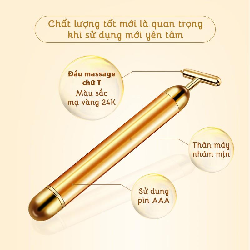 Máy massage cầm tay mini Wikileaks WL-1503 làm thon gọn khuôn mặt, tạo hình V-line, massage bằng phương thức rung B08