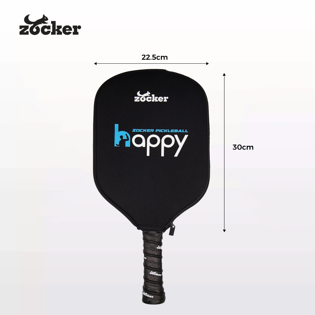 Túi Bảo Vệ Mặt Vợt Pickleball, Phụ Kiện Bảo Vệ Mặt Vợt Pickelball Zocker