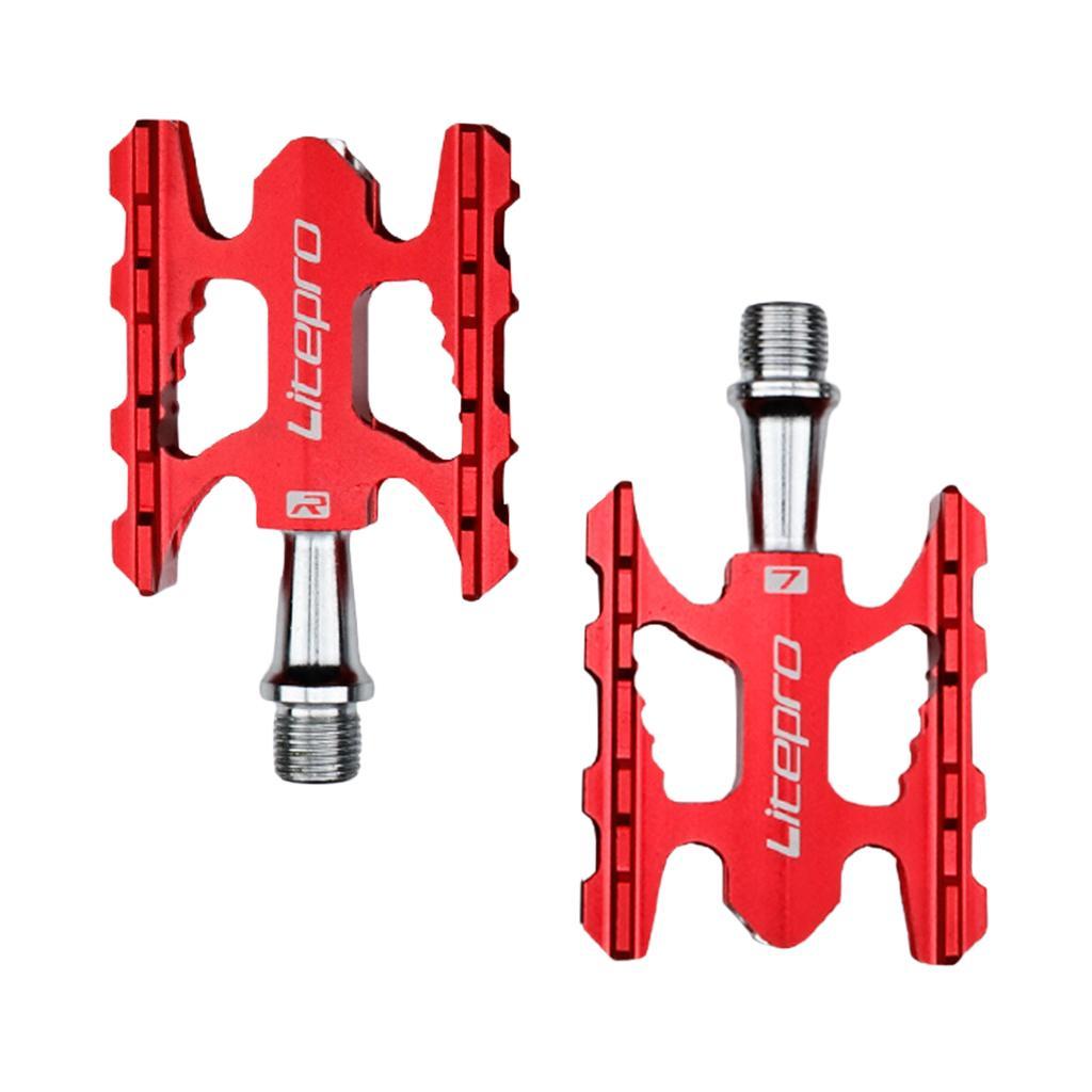 Mountain Bike Flat Pedals Sealed Bearing Pedals - Durable Ultralight Deluxe Aluminium Alloy - 4 Colors Available