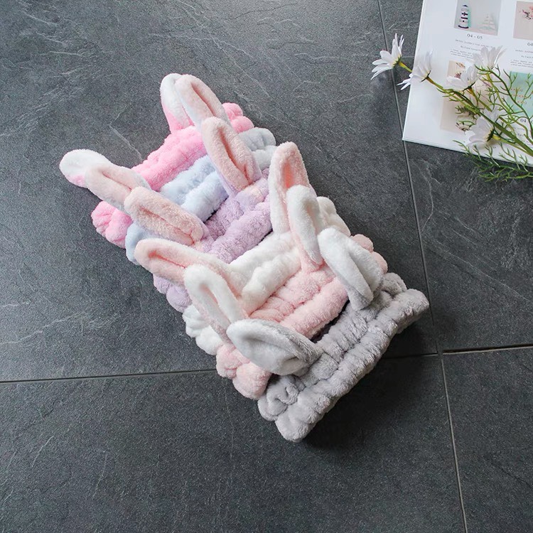 Băng Đô Tai Thỏ Cực Cute Vituni Bờm Tóc Trang Điểm Dễ Thương BD15