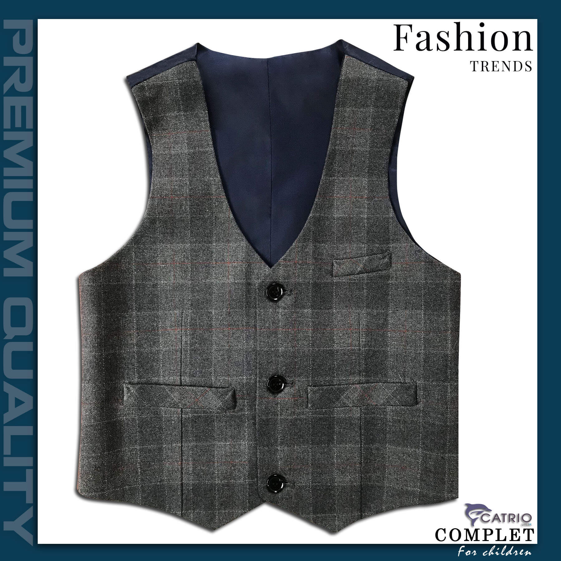 BỘ ĐỒ VEST BÉ TRAI CATRIO PCT18946/11 LÀ COMPLE TRẺ EM TỪ 8 TUỔI ĐẾN 12 TUỔI THUỘC BST QUẦN ÁO TRẺ EM CATRIO MÙA TIỆC CƯỚI LỄ TẾT SANG TRỌNG NĂM 2021