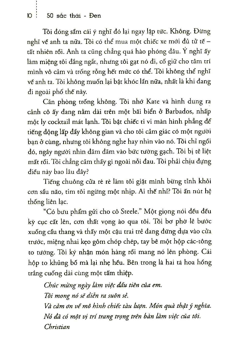 50 Sắc Thái – Đen (Tái Bản 2020)