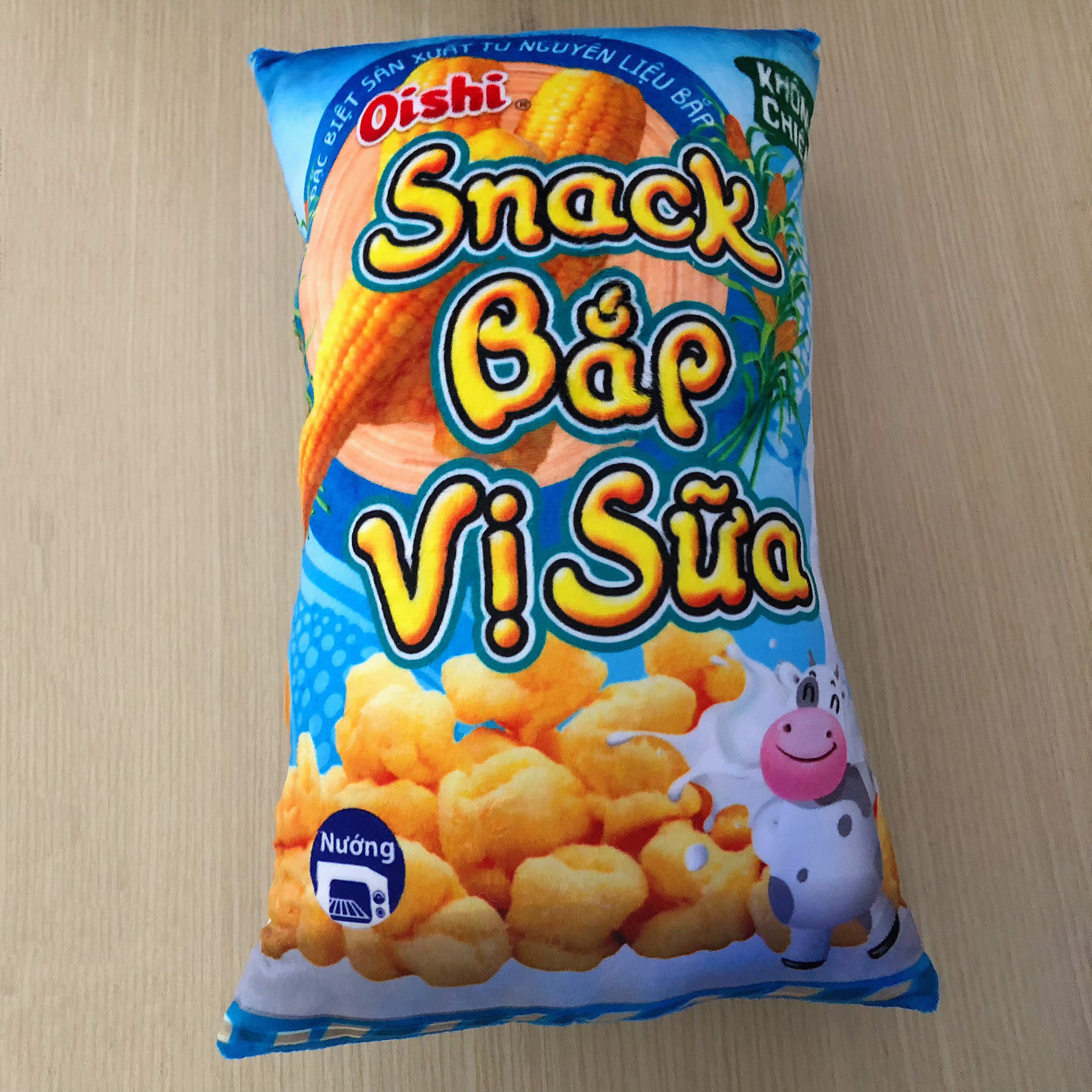 Gối bánh snack cho bé , GỐI BÁNH ĐI XE MÁY TRẺ EM