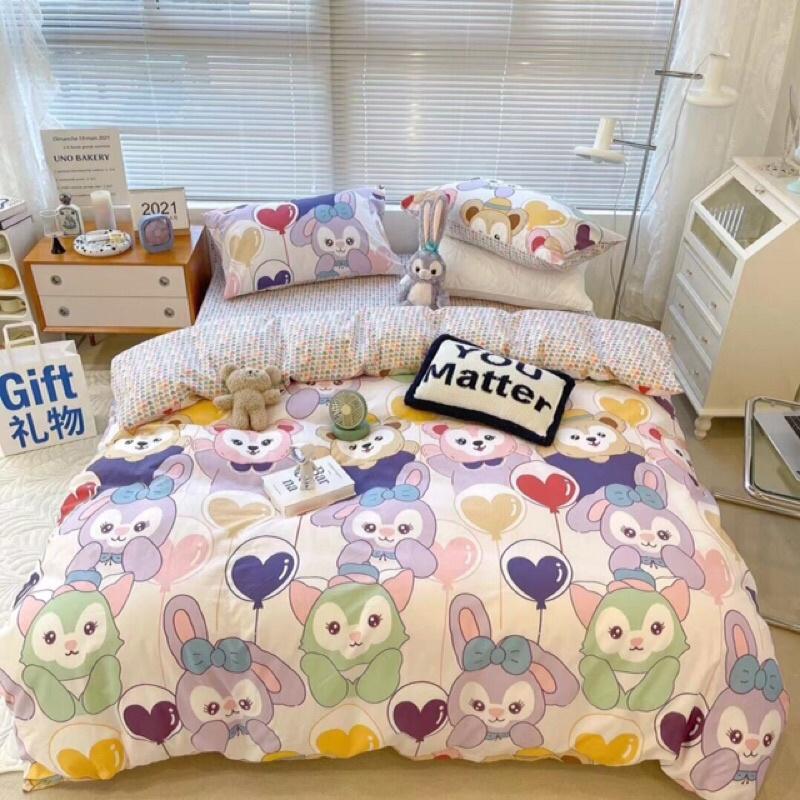 Bộ chăn ga gối Cotton Living 4 món