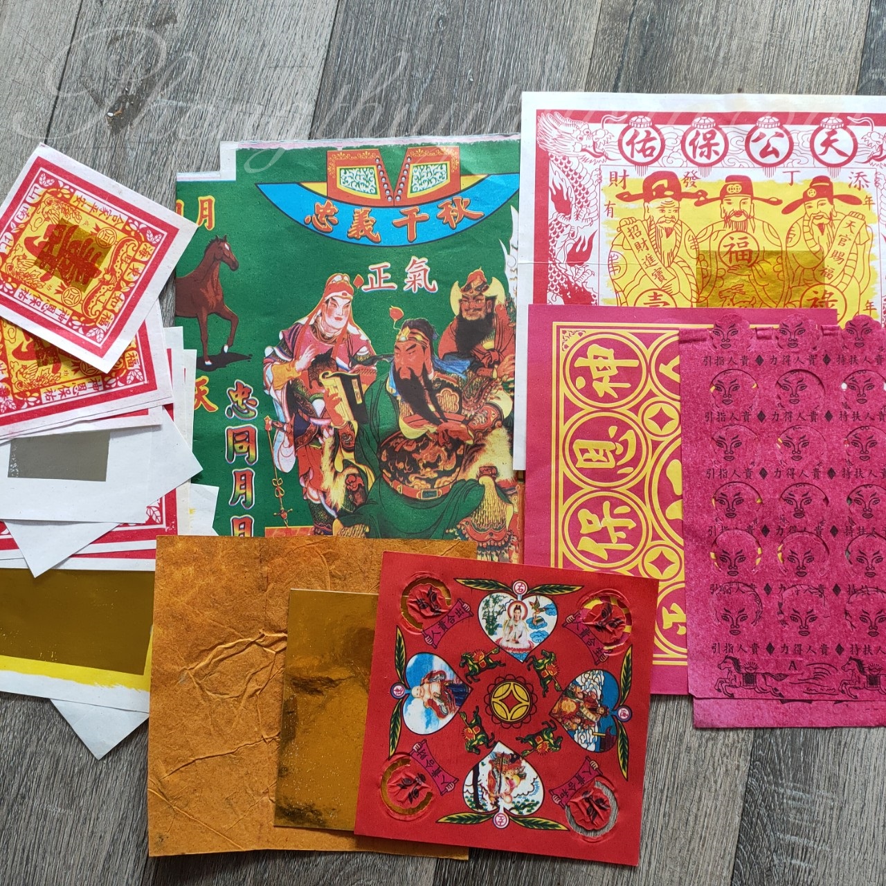 Bộ giấy cúng Tam Thánh
