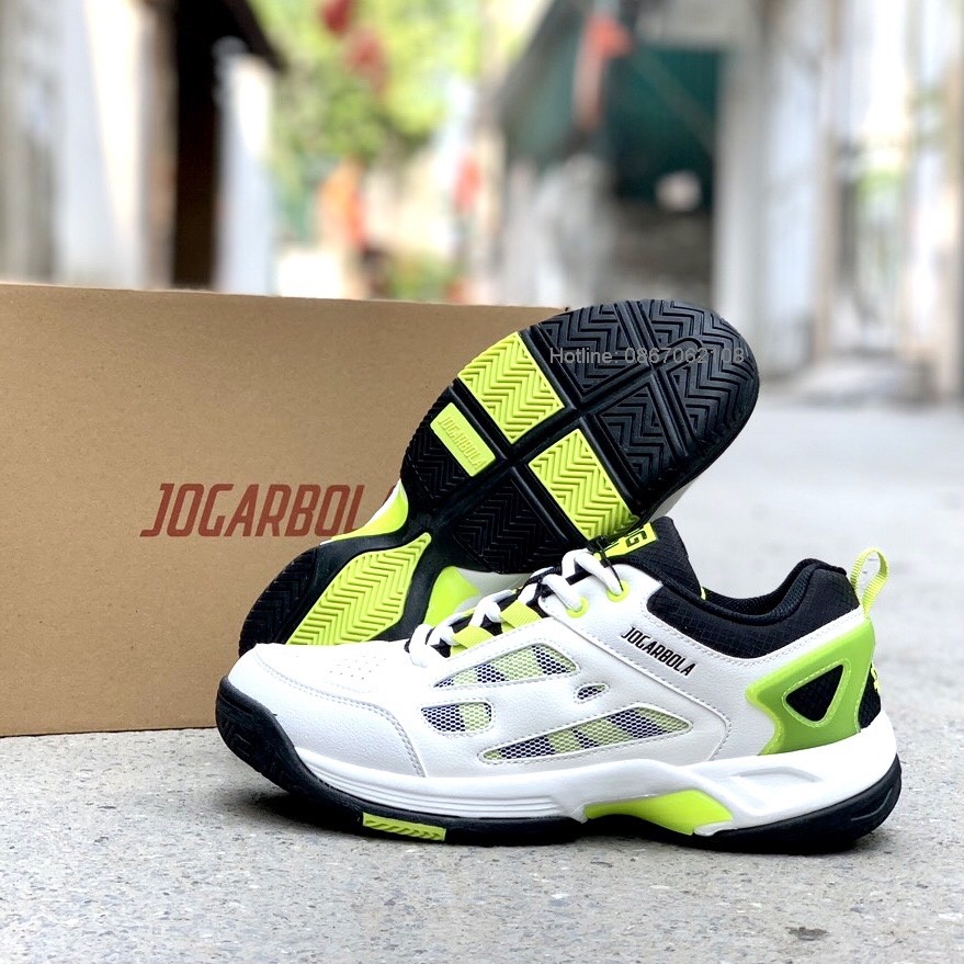 Giày Tennis Jogarbola 222064 đế kếp 2 lớp chơi trên mọi mặt sân, đủ size 39-44 - Hàng chính hãng Động Lực