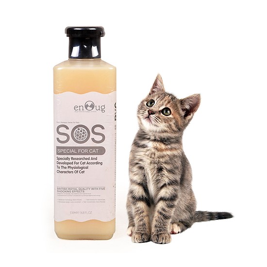 Sữa tắm cho chó mèo SOS Hanpet chai 530ml - Có đủ loại dành cho mọi giống chó và cho mèo