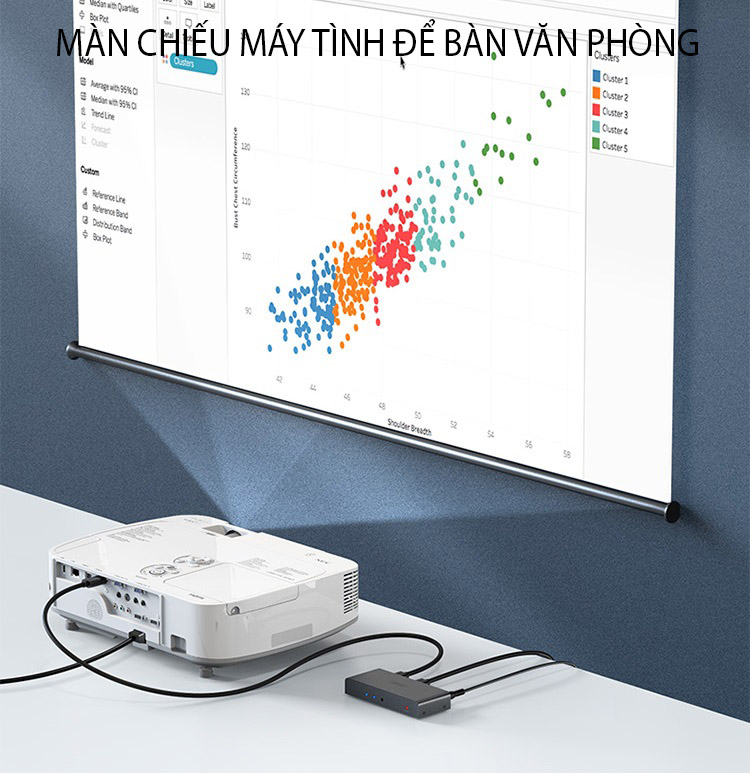 Bộ Chia HDMI 1 Ra 2 Cổng UNITEK V130A Hỗ Trợ 4K Cao Cấp - Hàng Chính Hãng