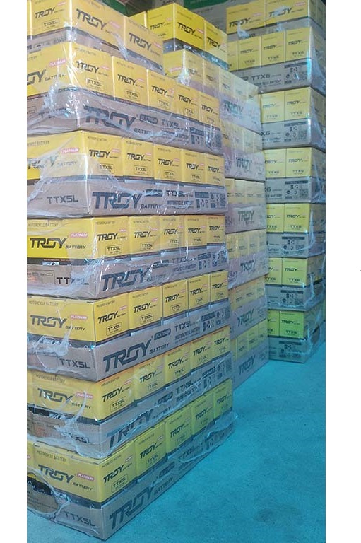 Ắc quy xe máy Troy TTX8, 12V, 7Ah