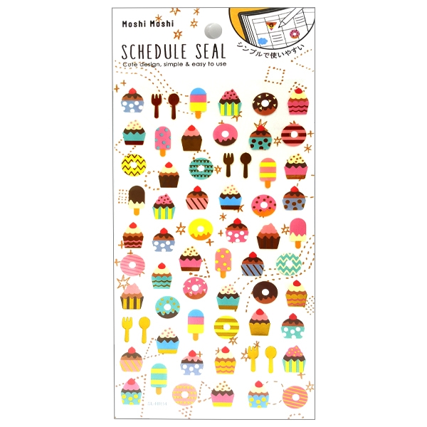 Sticker Moshi SLRR - Hình Bánh Ngọt