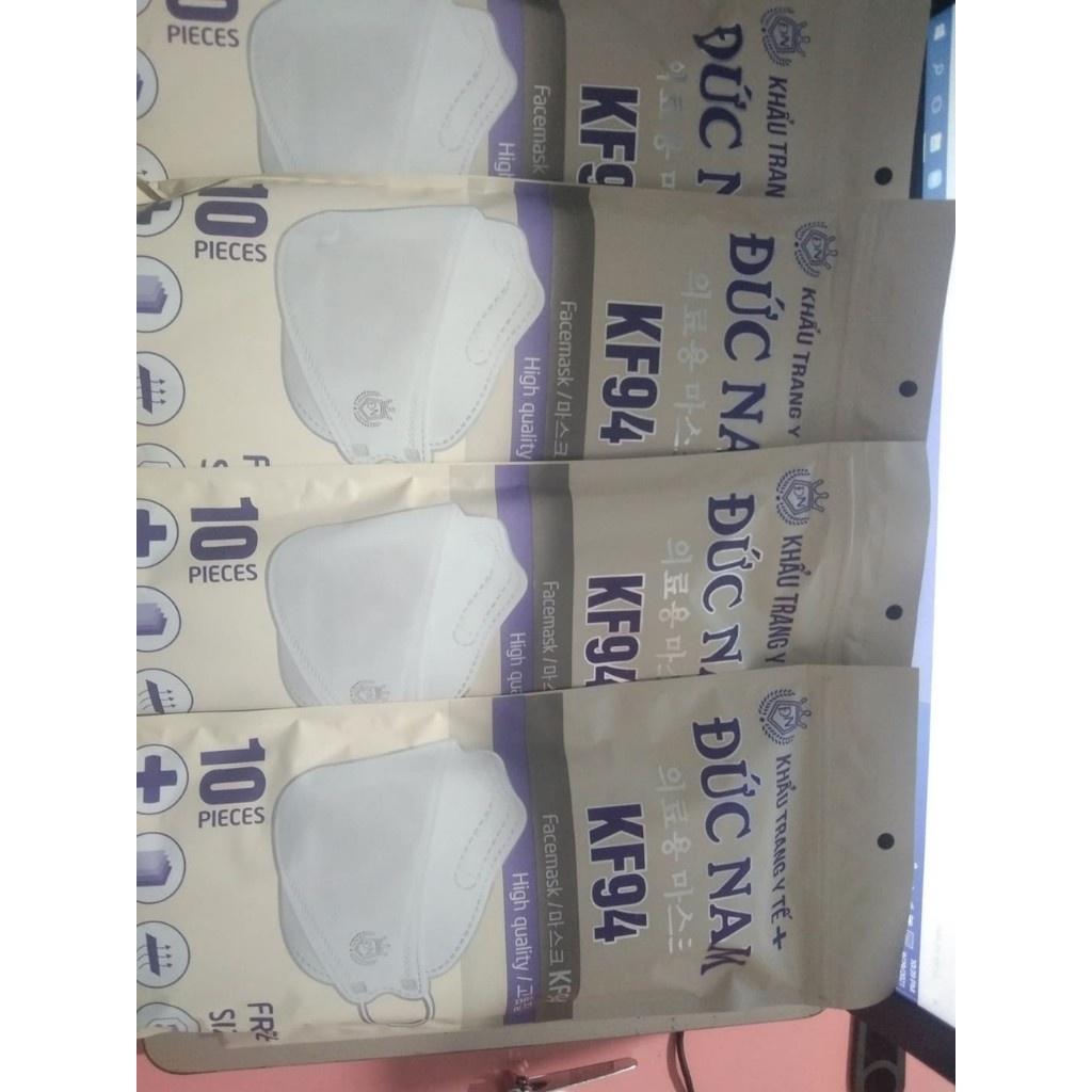 Khẩu trang y tế 4D Mask KF94 thương hiệu Đức Nam - sản xuất theo công nghệ Hàn Quốc