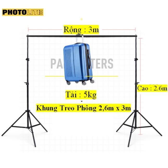 Khung Treo Phông 2,6x3m Cao Cấp