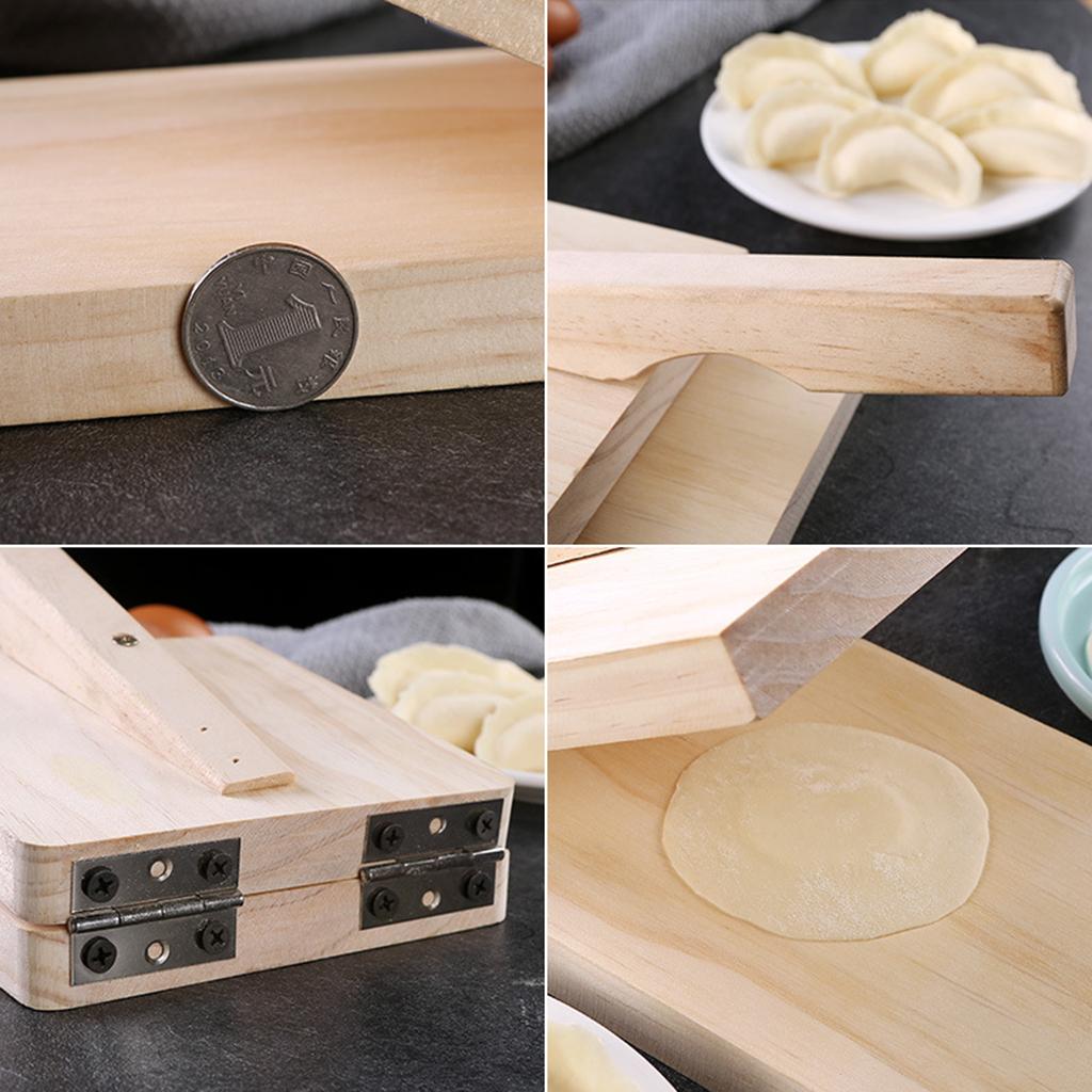 Wood Tortilla Press Dumpling Skin Maker Presser Chapati Roti Taco Corn Maker Pressing Tools for Kitchen Gadget Accessories