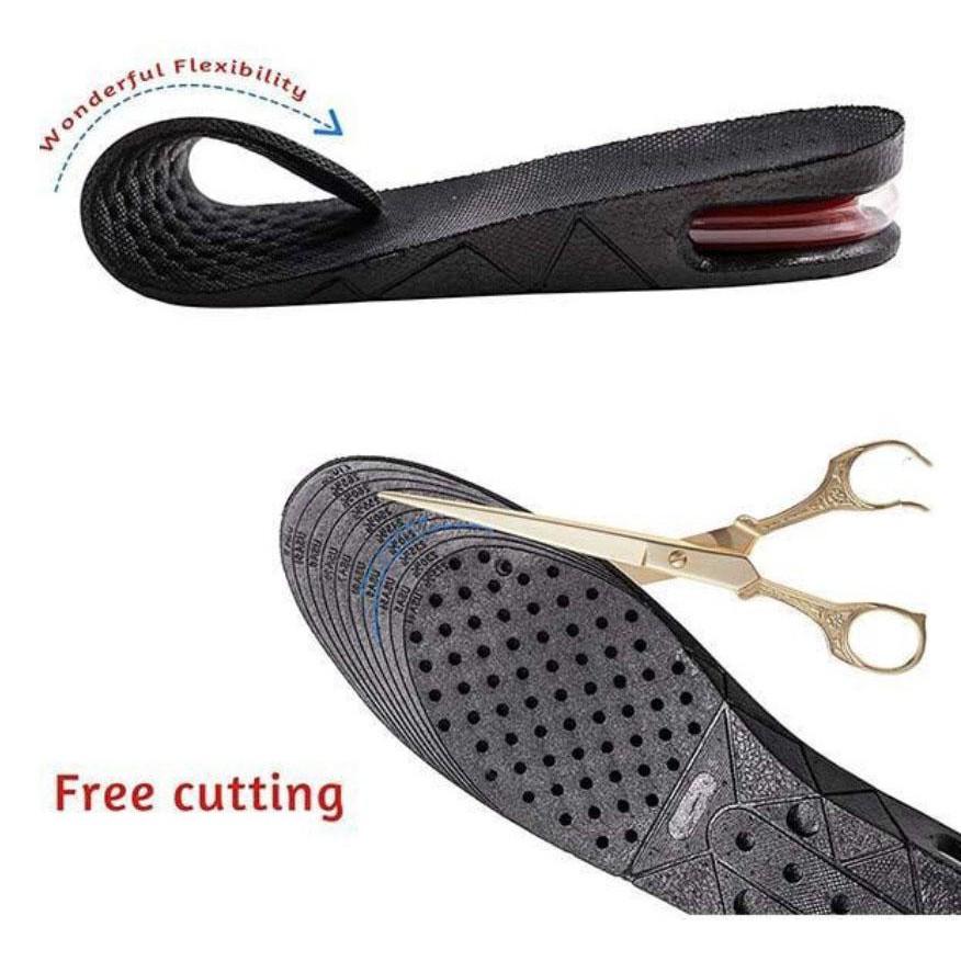 Hình ảnh Miếng Lót Giày Tăng Chiều Cao tùy ý 3-7cm chất liệu Đệm Thoáng Khí Kit Air Free Cutting - AsiaMart