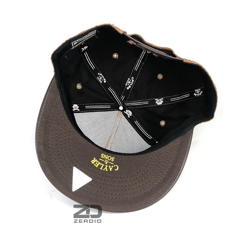 Mũ Snapback BKNY màu nâu cao cấp dành cho Nam và Nữ