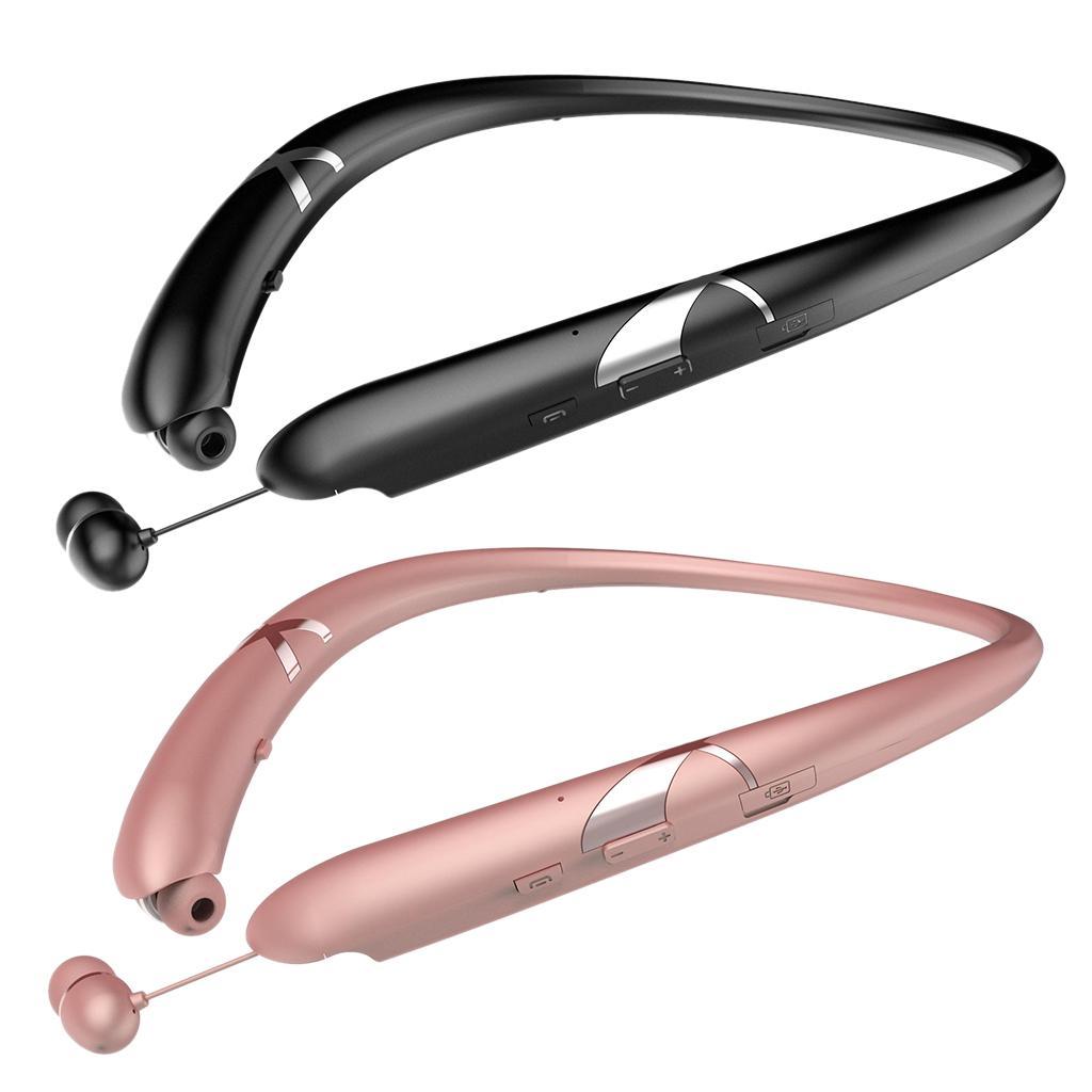 Bluetooth Headphones Wireless Neckband Headset Stereo Noise Cancelling