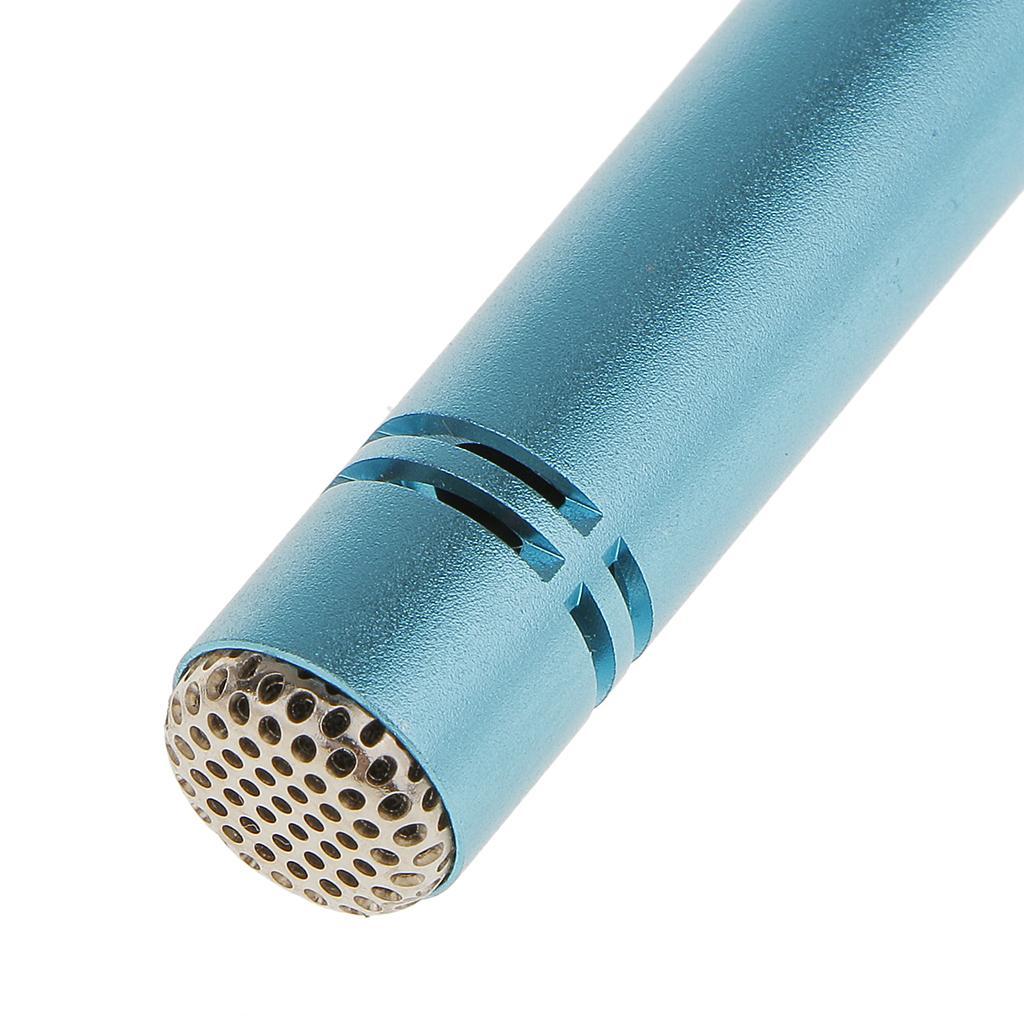 Mini 3.5mm Microphone Mic for Mobile Phone Smartphones Accessories Blue