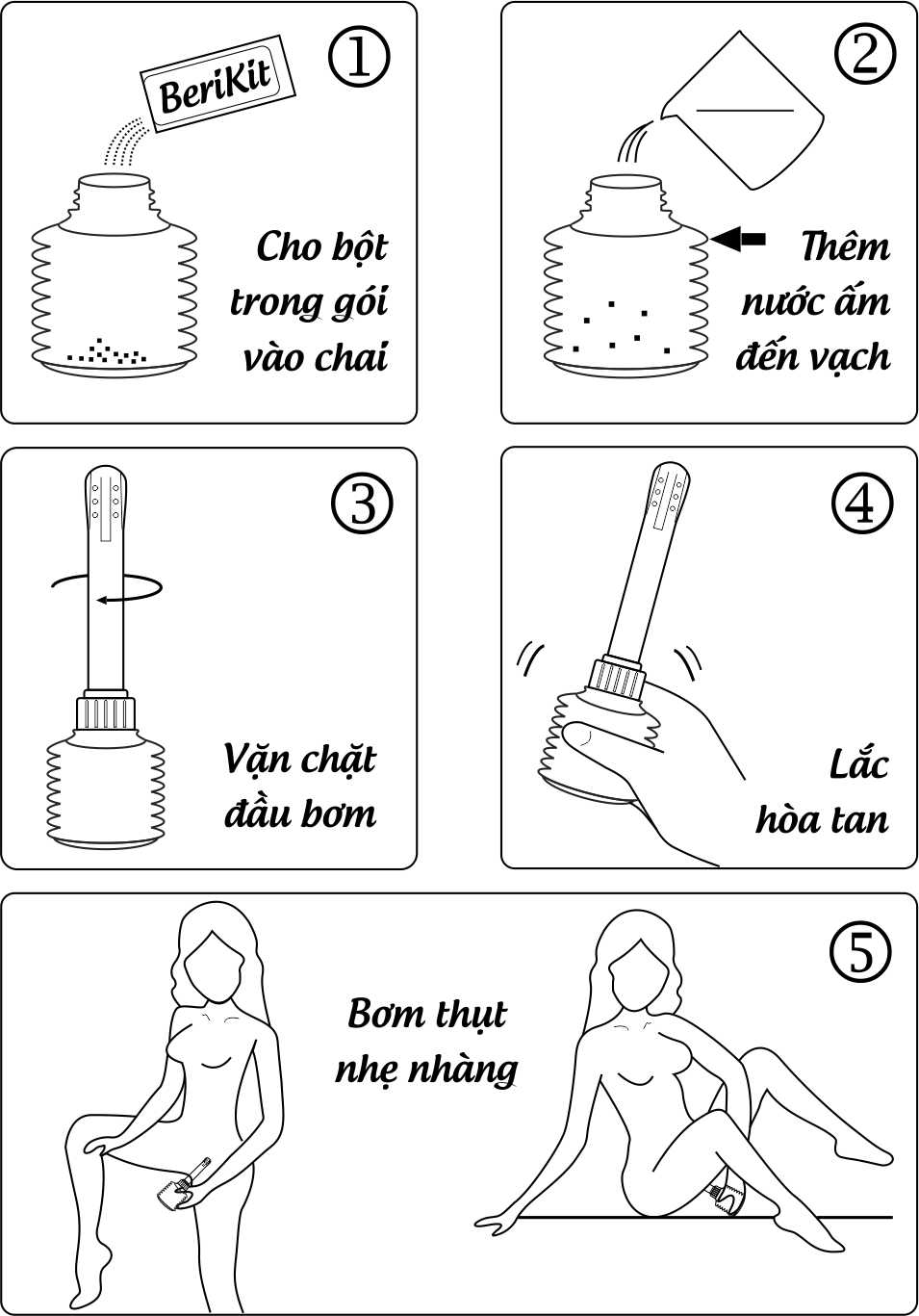 BeriKit (Kit vệ sinh phụ nữ. Hàng chính hãng)