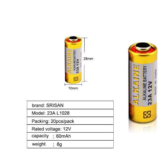 Bộ 5 pin 23A 12V cho chuông cửa, điều khiển từ xa RF....