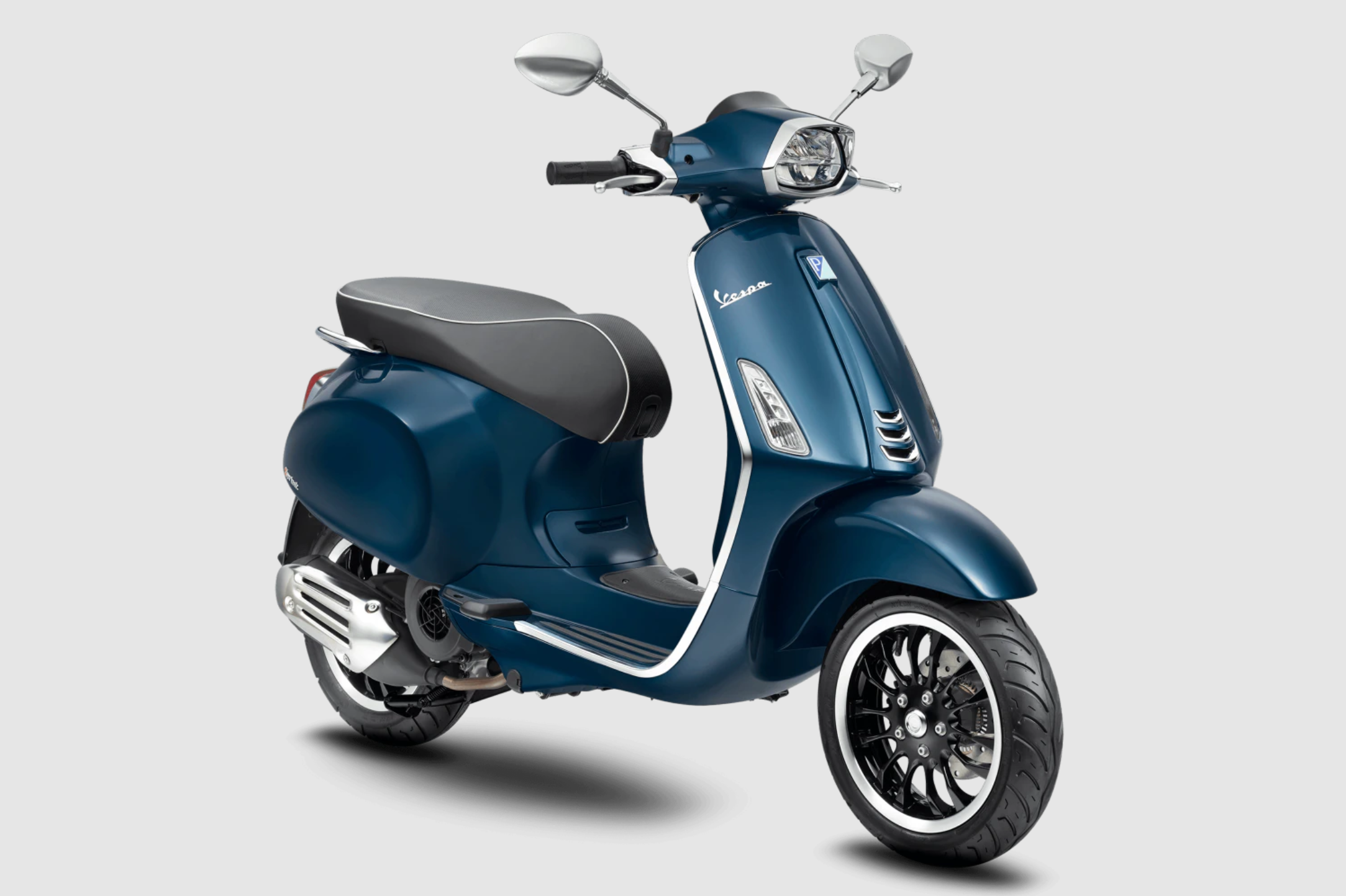 Xe Tay Ga Vespa Sprint 125 Màu Xanh Đậm Blue Estroverso