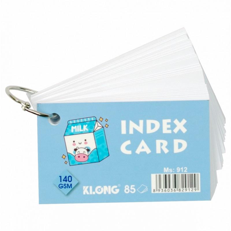 Tập thẻ Index Card A7- 85 tờ 140/92; MS: 912