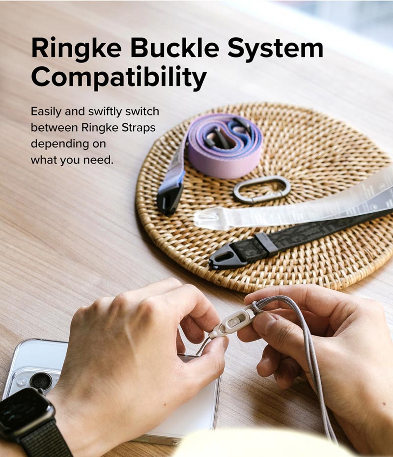 Dây đeo Ringke Buckle Link - Hàng Chính Hãng