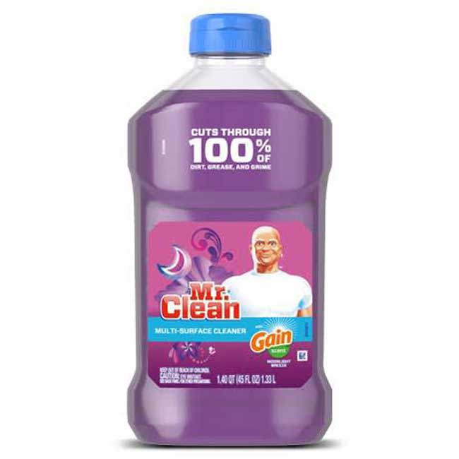 Nước lau  chùi đa năng Mr.Clean Lavender 1.33Lít - USA