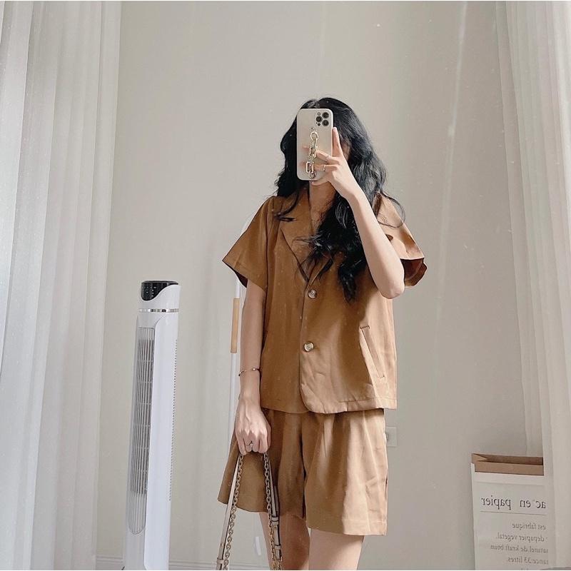 Set cộc nâu by Samhyewear