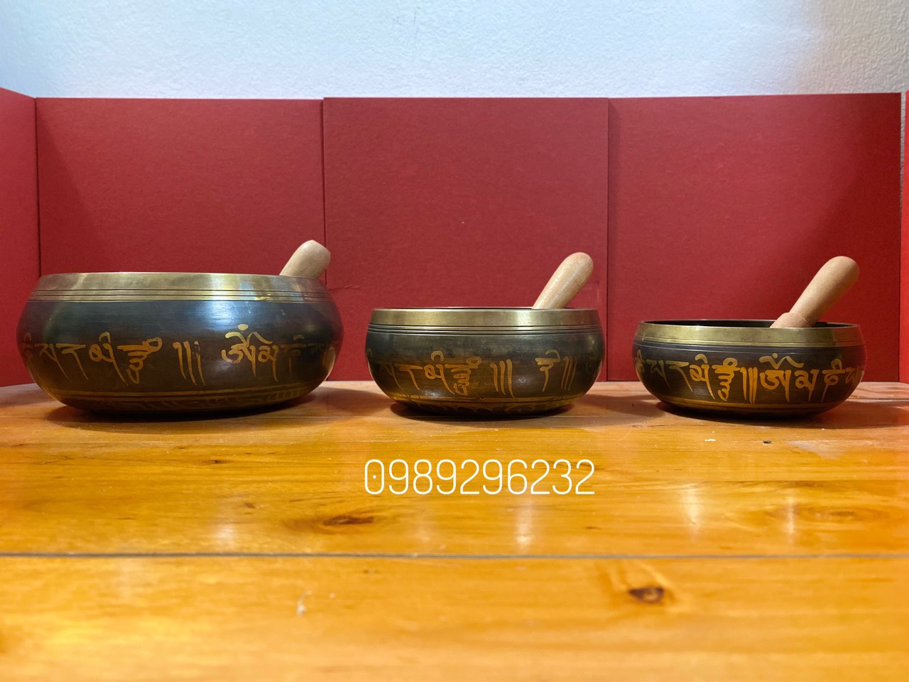Chuông Bát NePal - chuông xoay thiền, tập yoga size 19.5cm