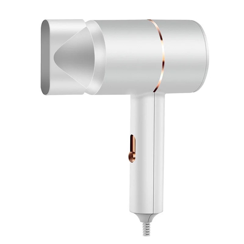 Máy sấy tóc mini TEKKIN TI-105 gấp gọn tạo kiểu tóc chuyên nghiệp công suất lớn 1000w - Hàng chính hãng