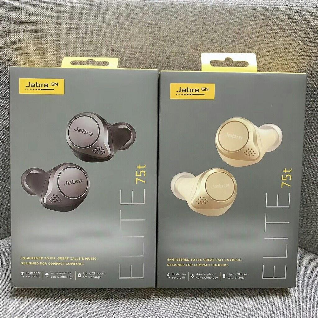 Tai Nghe Jabra Elite 75t Không Dây Âm Thanh Sống Động Chất Lượng Cao