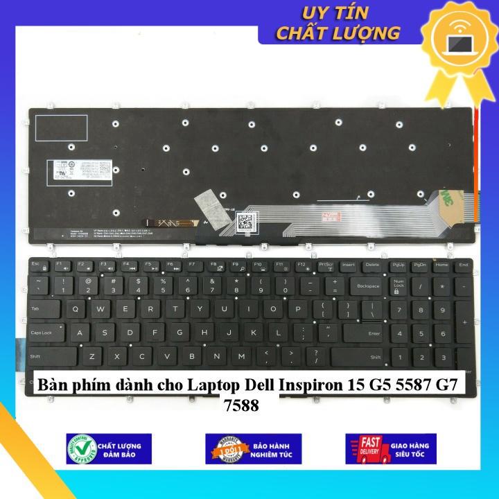 Bàn phím dùng cho Laptop Dell Inspiron 15 G5 5587 G7 7588 - Hàng Nhập Khẩu New Seal