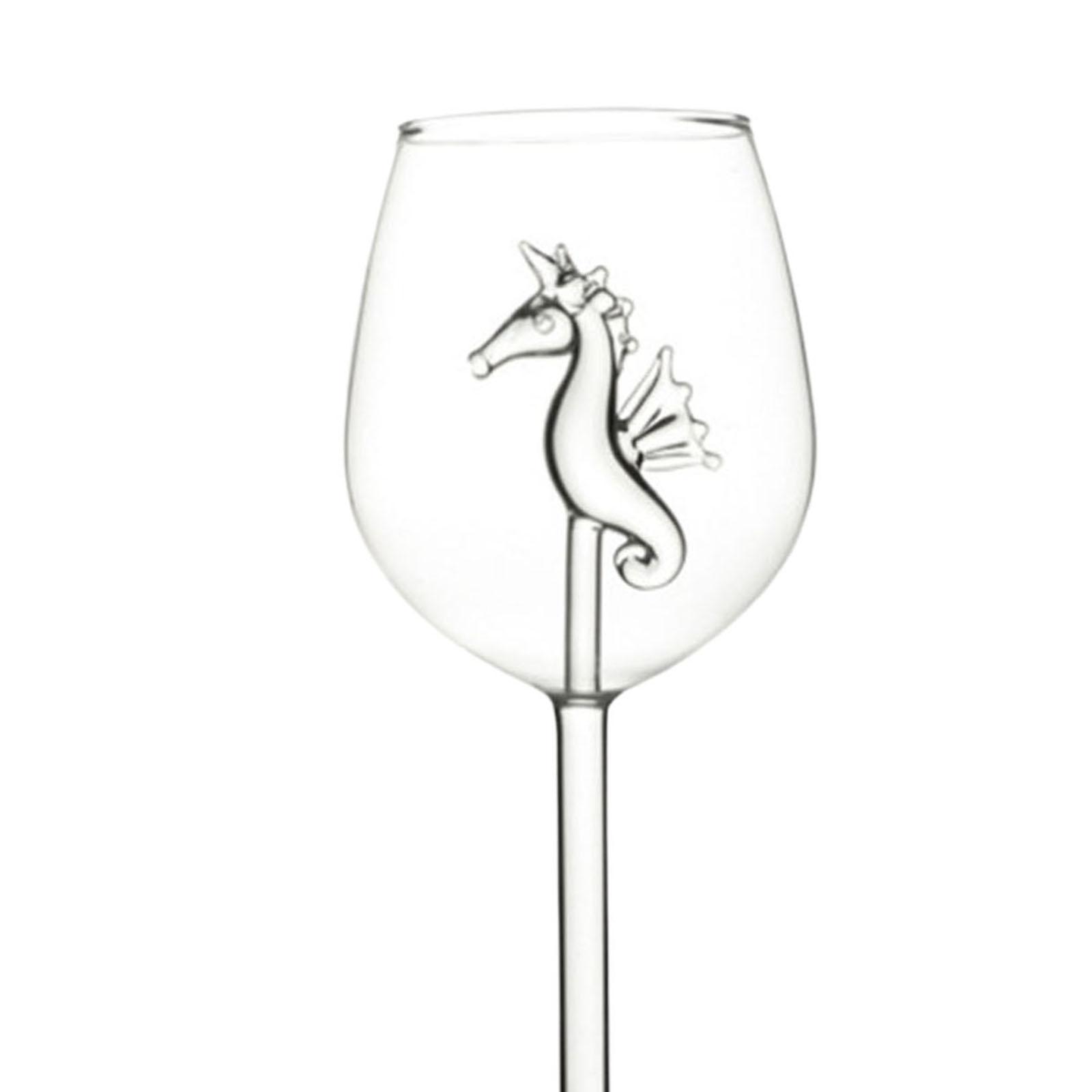 Creative Red Wine Glass 300ml High Borosilicate Glass Cup Goblet for Wedding Restaurant