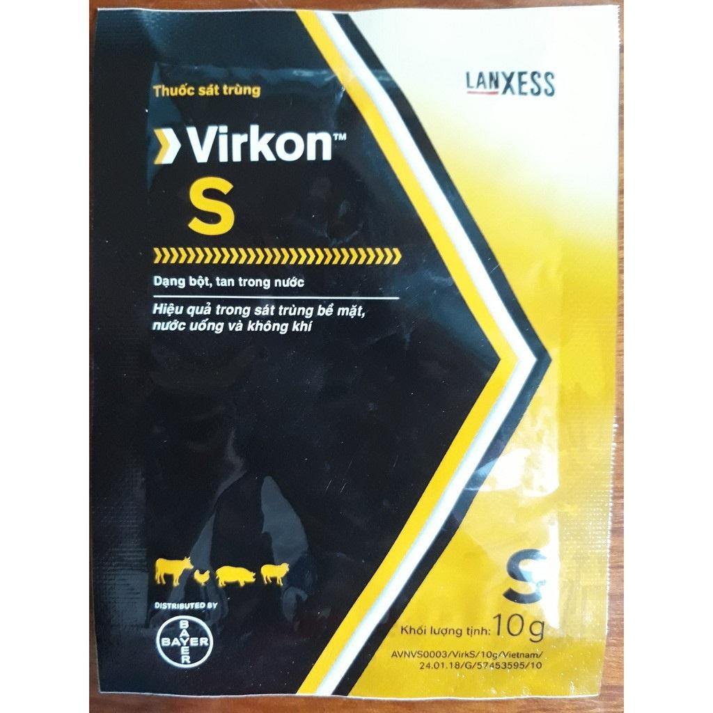 Virkon S ( 10G) - Sát Trùng Môi Trường , Nhà Vật Nuôi