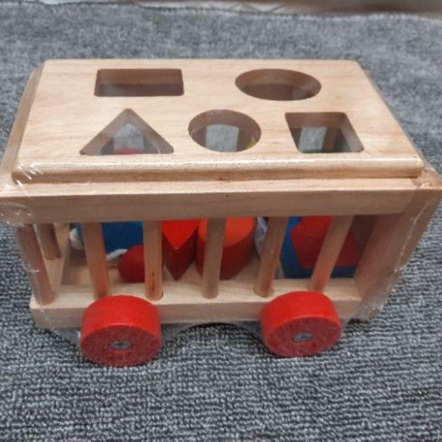 Xe cũi thả hình bằng gỗ