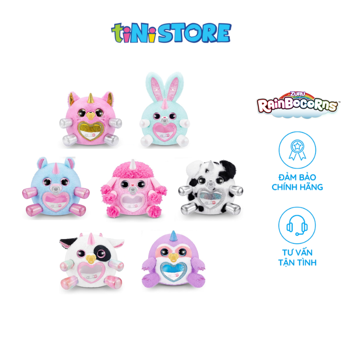 Đồ Chơi Trứng Kỳ lân Zuru Rainbocorns Adopt-A-Corn S1 (Mẫu ngẫu nhiên) 92105