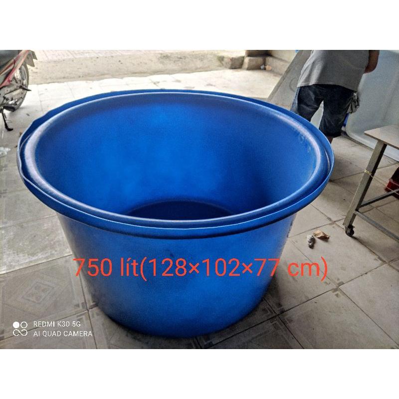 Thùng nhựa tròn nuôi cá và đựng hoá chất