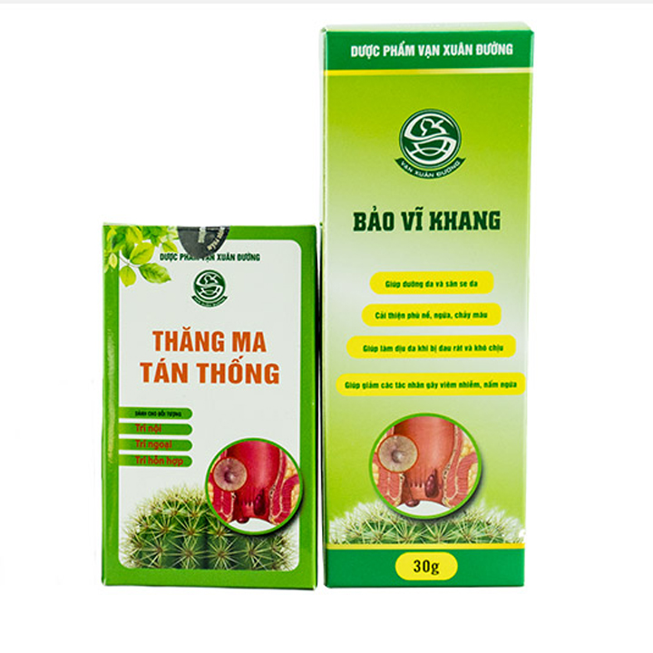 [Combo 2 hộp] Kem bôi trĩ cải thiện tình trạng sa búi trĩ, trĩ không co lên được, giảm phù nề, viêm nhiễm, nấm ngứa, chảy máu, làm dịu da cải thiện cơn đau rát và khó chịu do trĩ - Bảo Vĩ Khang