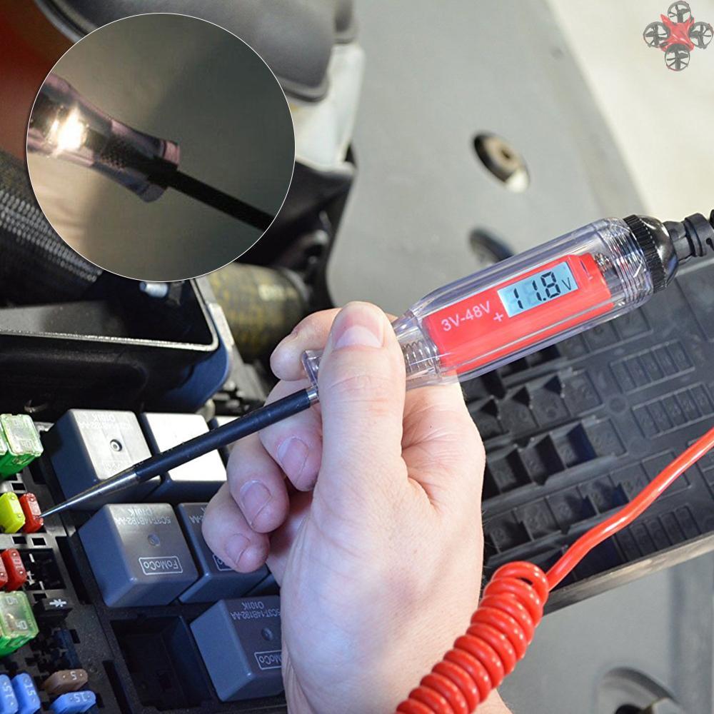 Thiết Bị Kiểm Tra Điện Áp 3v-48v Cho Xe Hơi