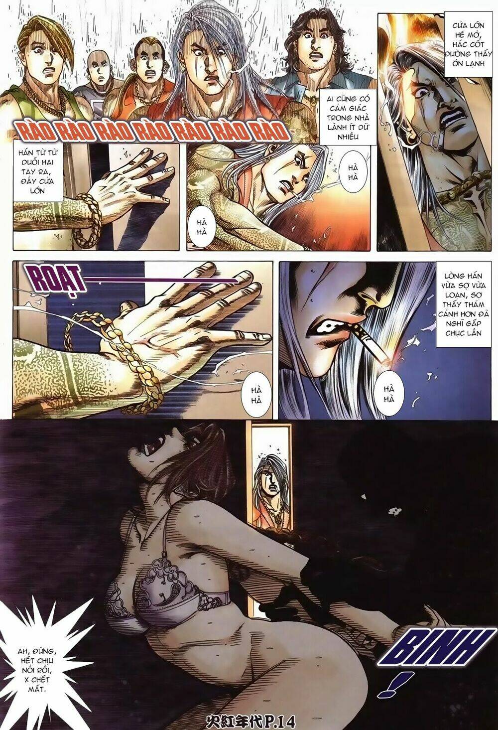 hỏa hồng niên đại hắc cốt đường chapter 97 13