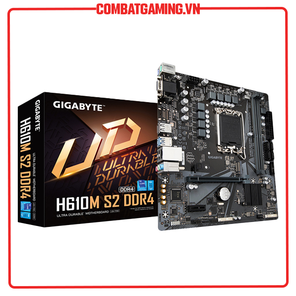 Mainboard GIGABYTE H610M H DDR4 - Hàng Chính Hãng