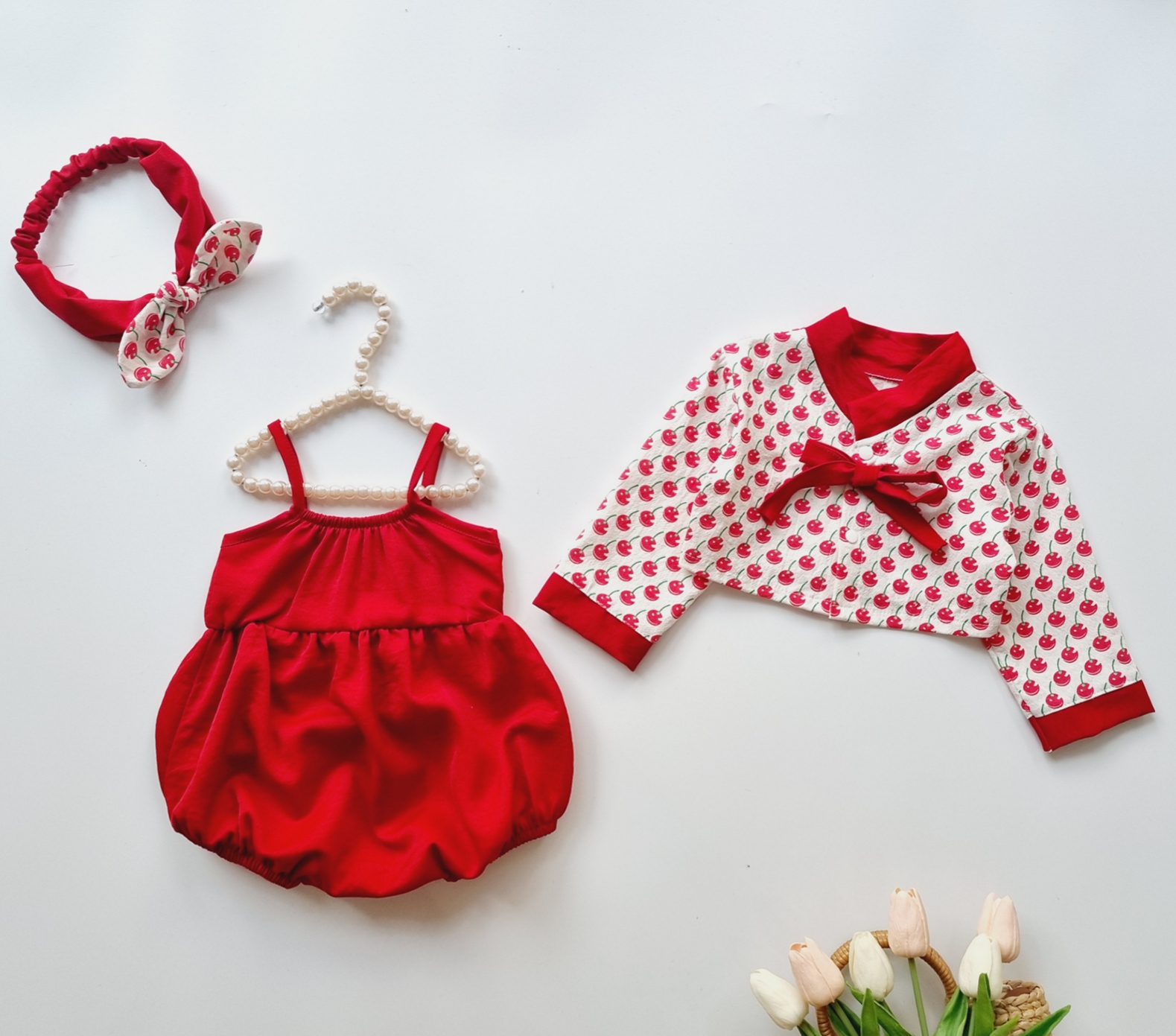 Body Hanbok Tím Bé Gái 3 Đến 12kg Chất Thô Thêu Phối Ren CAO CẤP